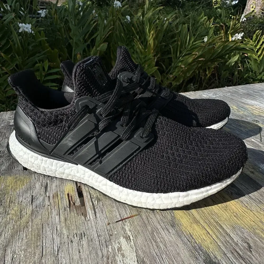 RARE Ultraboost Adidas 4.0 DNA Black Shoes Size Men’s 7.5 999